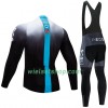 Fietskleding (Fietsshirt Lange Mouw + Lange Koersbroek) 2019 TEAM INEOS N003